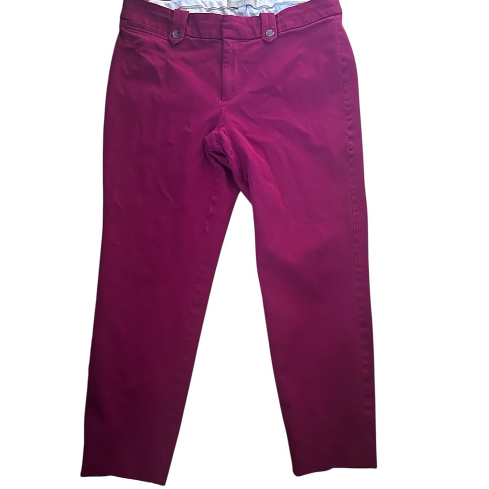 💗Banana Republic Magenta Classic Style Ankle Pants